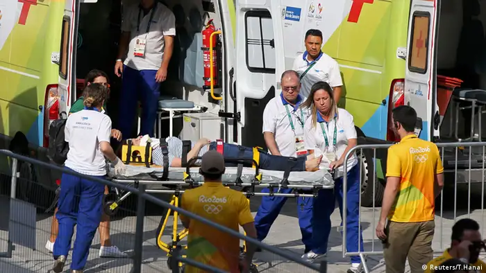 Rio 2016 Olympia Kamera Unfall 