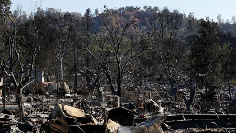 Suspect arrested over California wildfire – DW – 08/16/2016