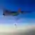 Російський бомбардувальник Ту-22М3 у небі над Сирією