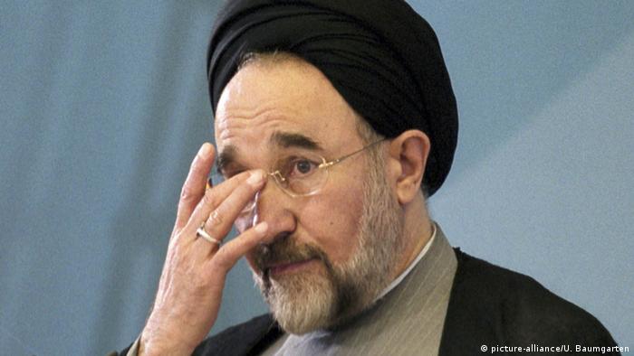 Deutschland Mohammad Chatami Pressekonferenz in Berlin