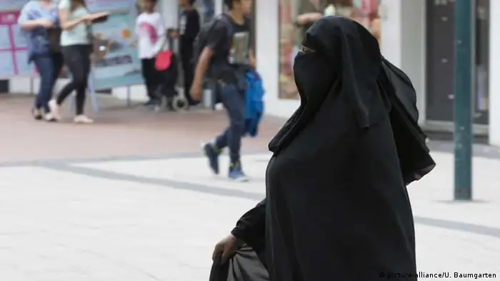 Deutschland Niqab in Bad Godesberg
