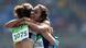 Rio Olympia 2016 Nikki Hamblin Abbey D'Agostino 5000 Meter Lauf Rio Olympia 2016 Nikki Hamblin Abbey D'Agostino 5000 Meter Lauf