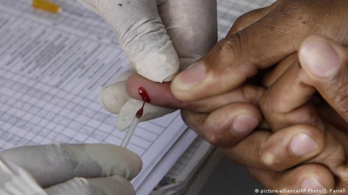 Lesotho Mobile Gesundheitsversorgung: Bluttests