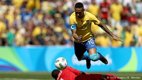 Brasil goleia Honduras e buscará ouro inédito no futebol