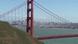 The Golden Gate Bridge with San Francisco in the background The Golden Gate Bridge with San Francisco in the background