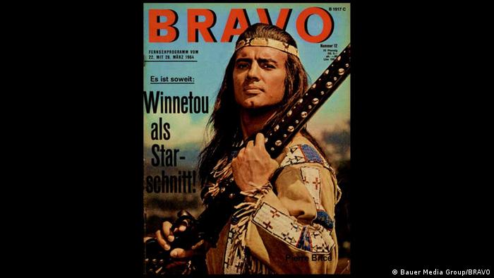 Beliebter Posterboy in der Jugendzeitschrift BRAVO der 1960er Jahre: Pierre Brice als Winnetou (Foto: Bauer Media Group/BRAVO)