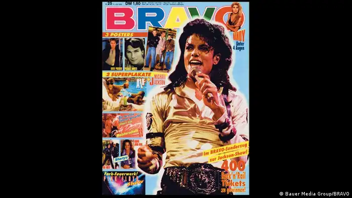 Bravo Titel 1988 mit Michael Jackson © Bauer Media Verlag / BRAVO
