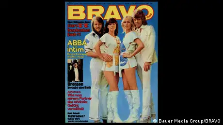 Bravo Titel von 1975 mit der Gruppe ABBA ©Bauer Media Group/BRAVO