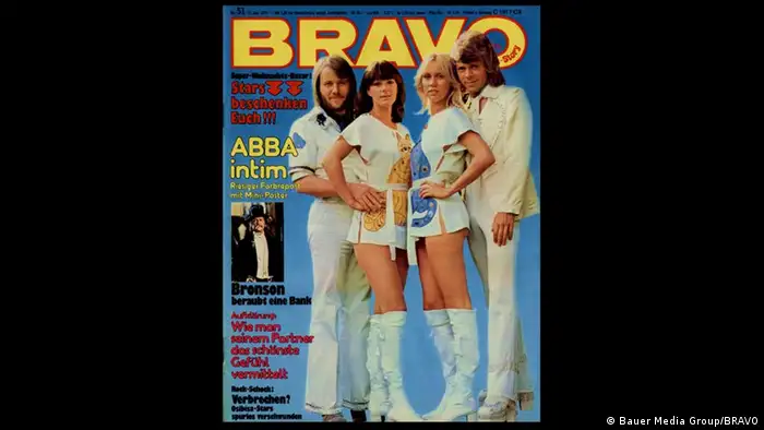 Bravo Titel von 1975 mit der Gruppe ABBA ©Bauer Media Group/BRAVO