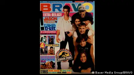 Bravo Titel 1993 mit Take That © Bauer Media group / BRAVO