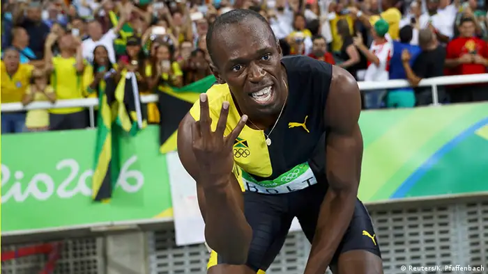 Brasilien Olympische Spiele Rio 2016 – 4 x 100 m Staffel, Männer - Usain Bolt