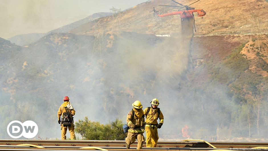 Southern California Firefighters Make Gains – DW – 08/20/2016