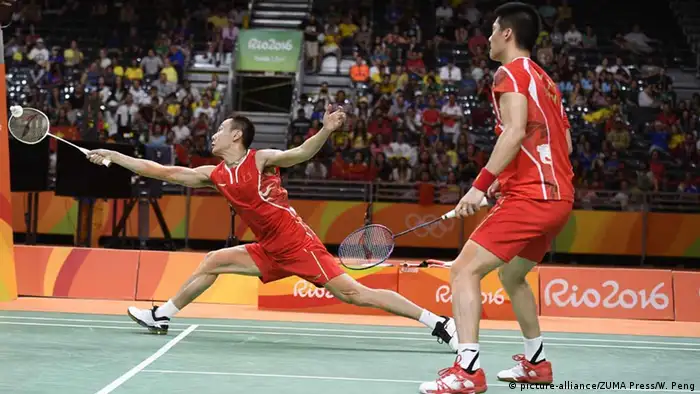 Olympia Rio 16 20 08 Momente Badminton-Männer-Duo Chinas holt Gold gegen Malaysia