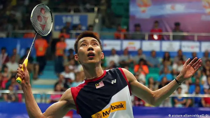 Malaysia Badminton-Spieler Lee Chong Wei