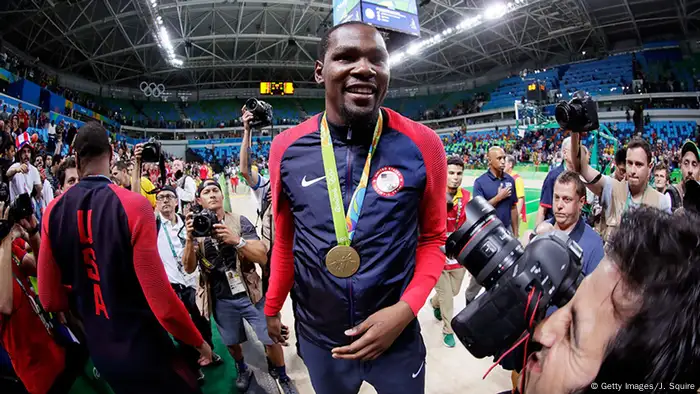 Brasilien Olympische Spiele Rio 2016 21 08 - Basketball USA vs Serbien Sieger (Getty Images/J. Squire)
