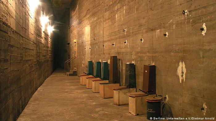 Бункер на станции метро Гезундбруннен