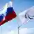 Brasilien - Paralympics 2016 Fotomontage Flaggen Russland und Paralympische Spiele