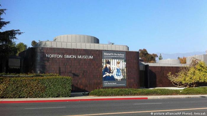 Das Gebäude des Norton Simon Museums in Pasadena, Kalifornien. (Foto: picture-alliance/AP Photo/J. Antczak)