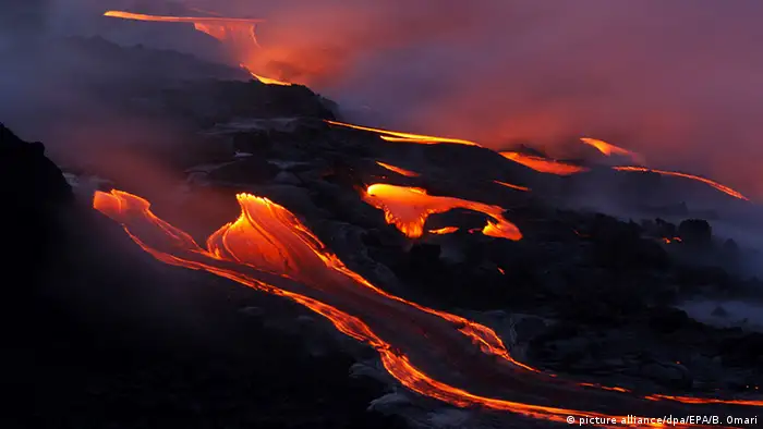 Hawaii Hawaiʻi-Volcanoes-Nationalpark Lava