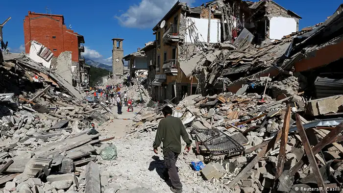 Italien Erdbeben Pescara del Tronto