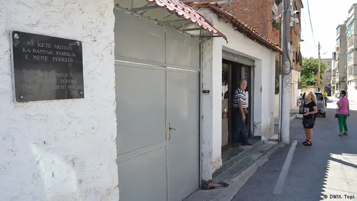 Albanien Haus der Familie von Mutter Teresa in Tirana