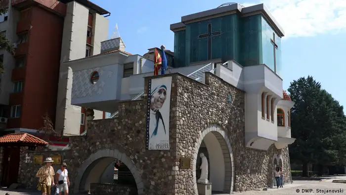 Mazedonien Mutter Teresa-Haus in Skopje