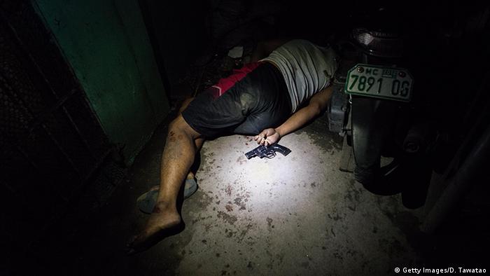 Philippinen Opfer einer Schießerei mit der Polizei in Manila (Getty Images/D. Tawatao)