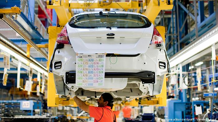 Köln Produktion Ford Fiesta in den Ford-Werken