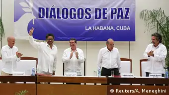 Kuba Kolumbien Friedensabkommen Regierung & FARC