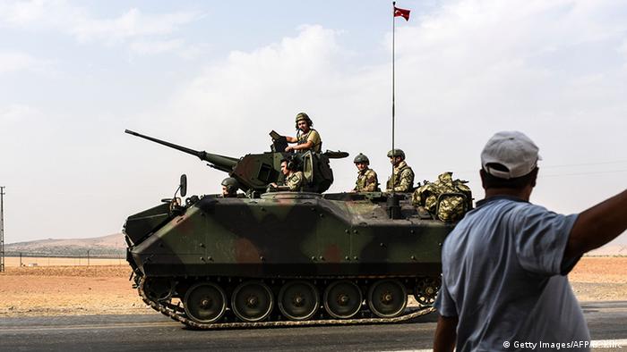 Турецкие солдаты в Сирии