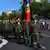 Republik Moldau - Soldaten marschieren - Vorbereitung Feierlichkeiten 25 Jahre Unabhängigkeit (Foto: Elena Covalenco)
