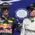 Formel Eins Max Verstappen und Nico Rosberg