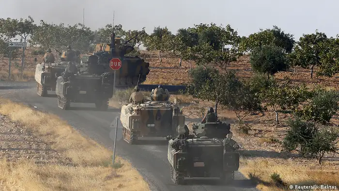 Türkei Offensive gegen IS in Syrien