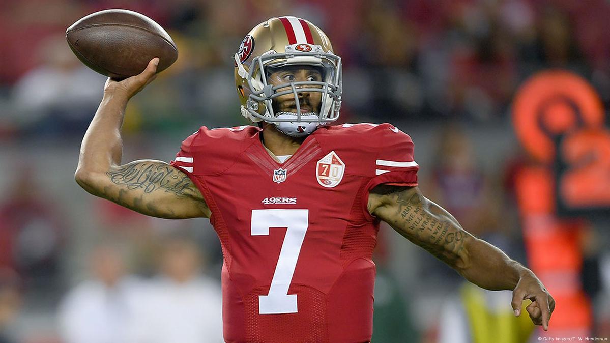 Colin Kaepernick's 49ers jersey sales spike after national anthem