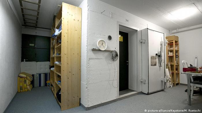 Switzerland home nuclear bunker