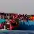 Libyen Bootsflüchtlinge wurden gerettet
