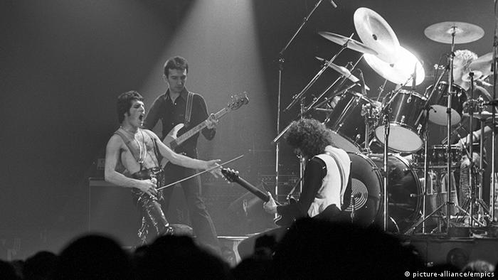 Großbritannien Freddie Mercury Konzert in Hamburg
