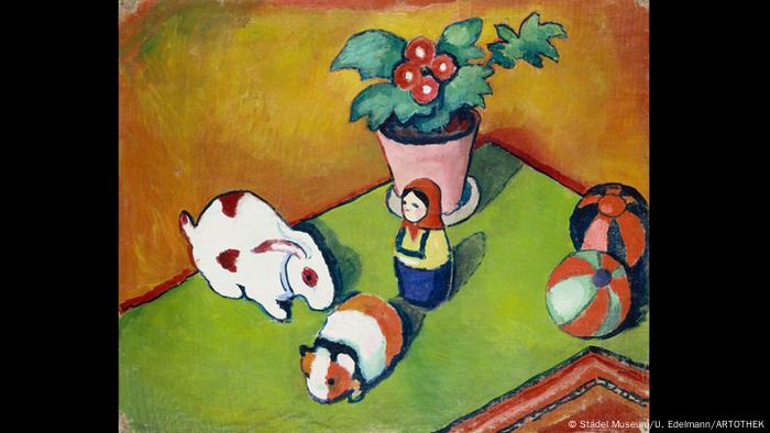 August Macke: Walterchens Spielsachen, 1912, Foto: Städel Museum, Frankfurt am Main/U. Edelmann