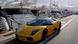 Spanien Mallorca - Auto der Marke Lamborghini im Yachthafen Portals Nous Spanien Mallorca - Auto der Marke Lamborghini im Yachthafen Portals Nous