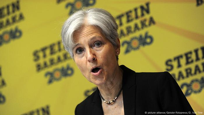 USA Jill Stein Green Party (picture-alliance/Geisler-Fotopress/D. Van Tine)