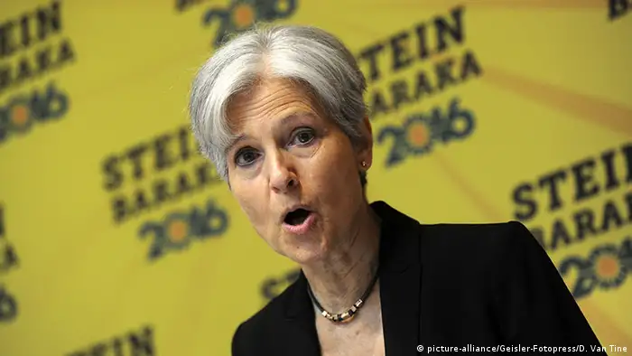 USA Jill Stein Green Party (picture-alliance/Geisler-Fotopress/D. Van Tine)