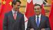 China Justin Trudeau trifft sich mit Li Keqiang China Justin Trudeau trifft sich mit Li Keqiang
