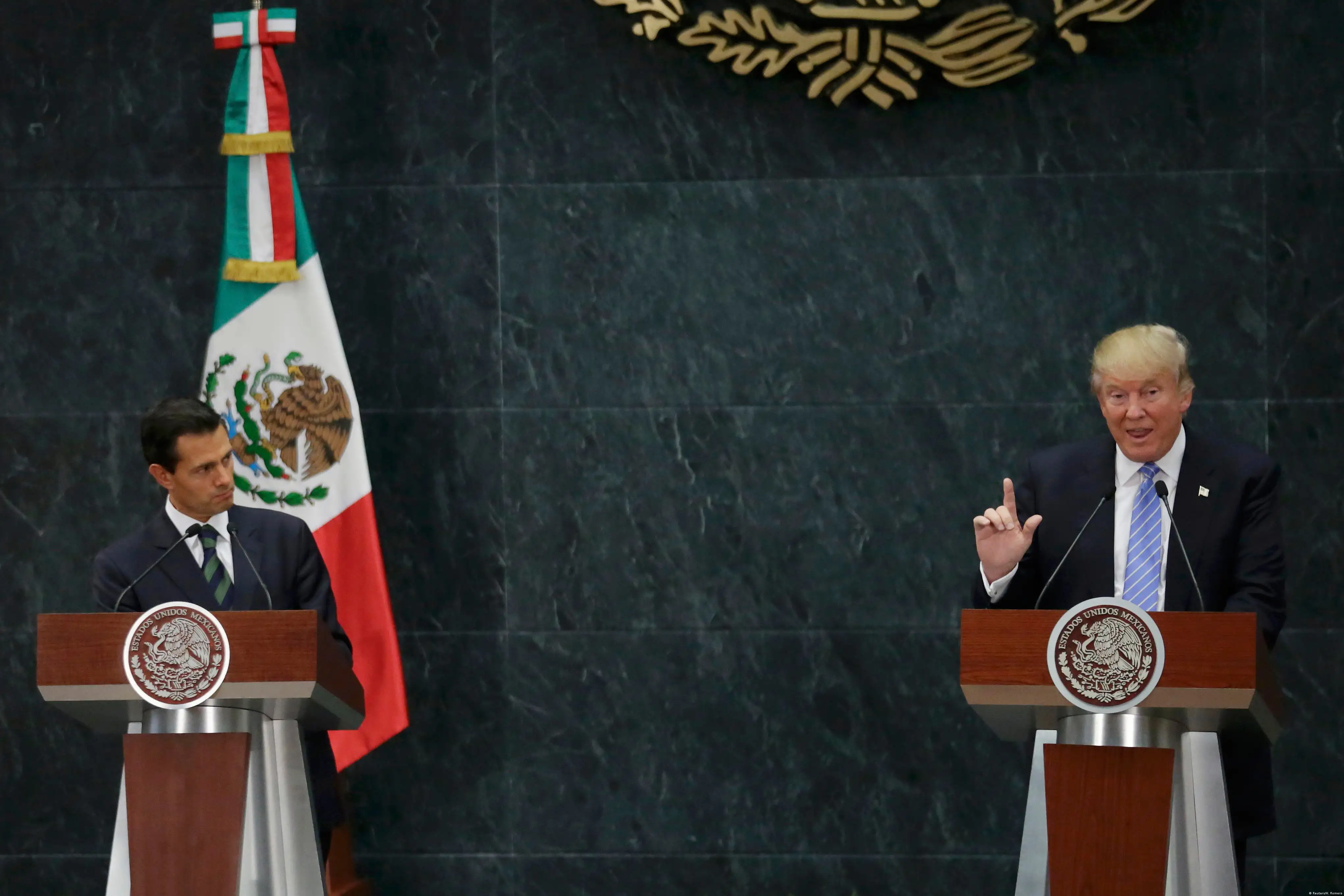 USA Mexiko Donald Trump Besuch Pressekonferenz