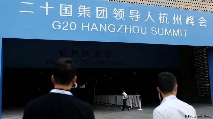 China G20 Gipfel in Hangzhou