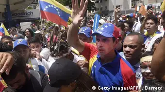 Venezuela Proteste gegen amtierende Regierung