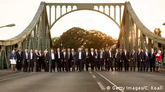 Deutschland OSZE-Konferenz Außenminister in Potsdam - Glienicker Brücke