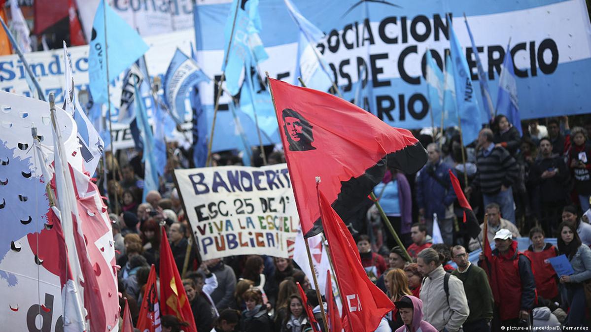 Culmina multitudinaria marcha contra el Gobierno de Macri