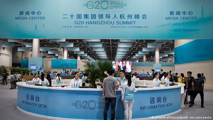 China G20-Gipfel Journalisten