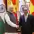 Indien Vietnam Premierminister Narendra Modi und Nguyen Xuan Phuc