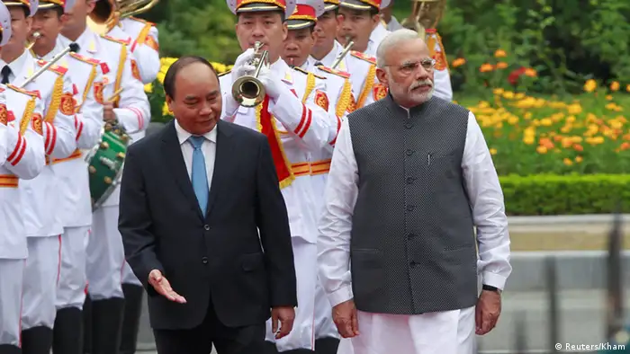 Indien Premierminister Modi & Vietnam Nguyen Xuan Phuc
